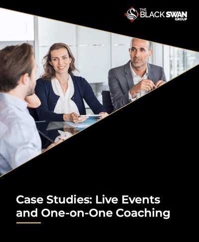 Case Studies Live Events and One-on-One Coaching
